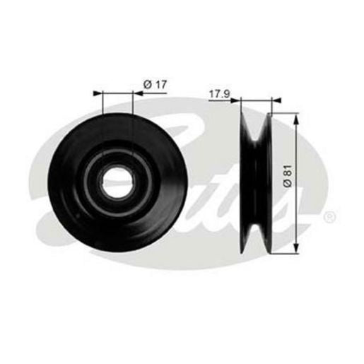 Gates Idler Tensioner Pulley 38037