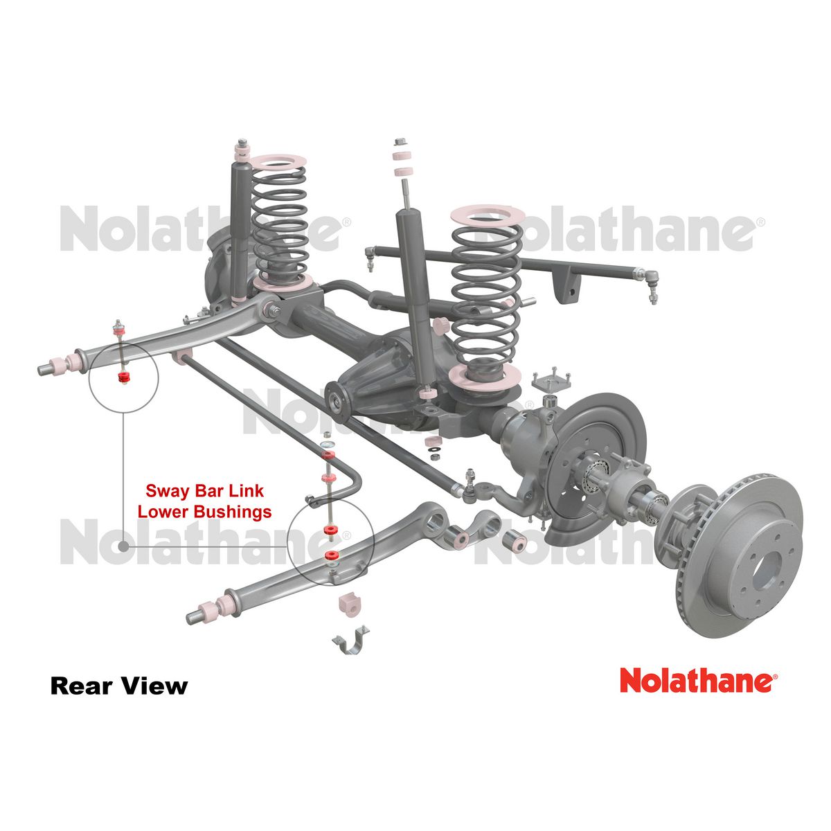 Nolathane Sway Bar Bush Kit 42413