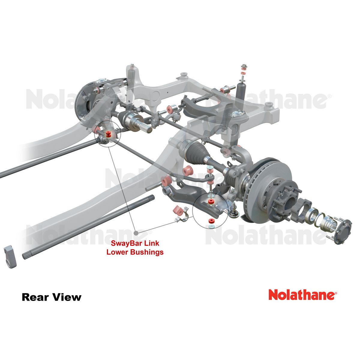 Nolathane Sway Bar Bush Kit 42413