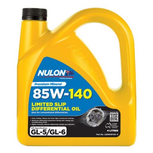 Nulon 85W140 Limited Slip Diff Oil 4L