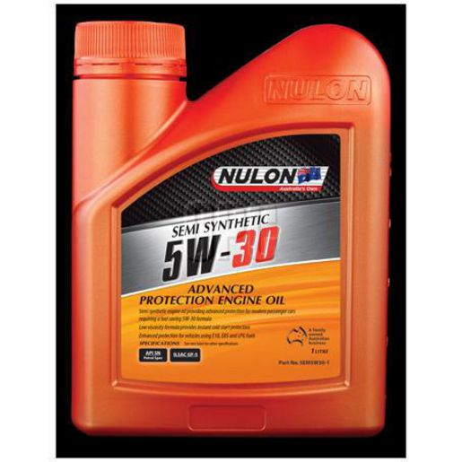 Nulon Semi Synthetic Advanced Protection Engine Oil 5W-30 1L
