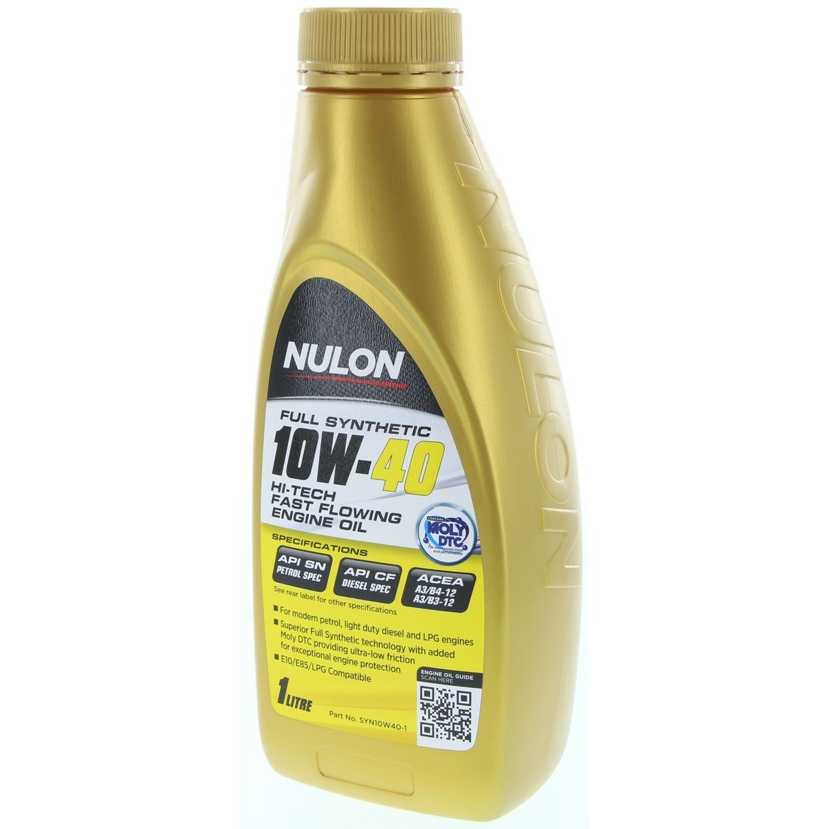 Nulon Full Synthetic Hi-Tech Engine Oil 10W-40 1L
