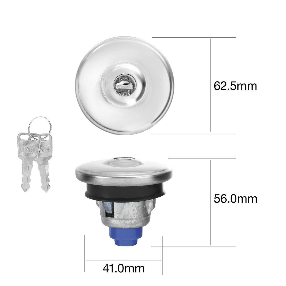 Tridon Locking Fuel Cap TFL207