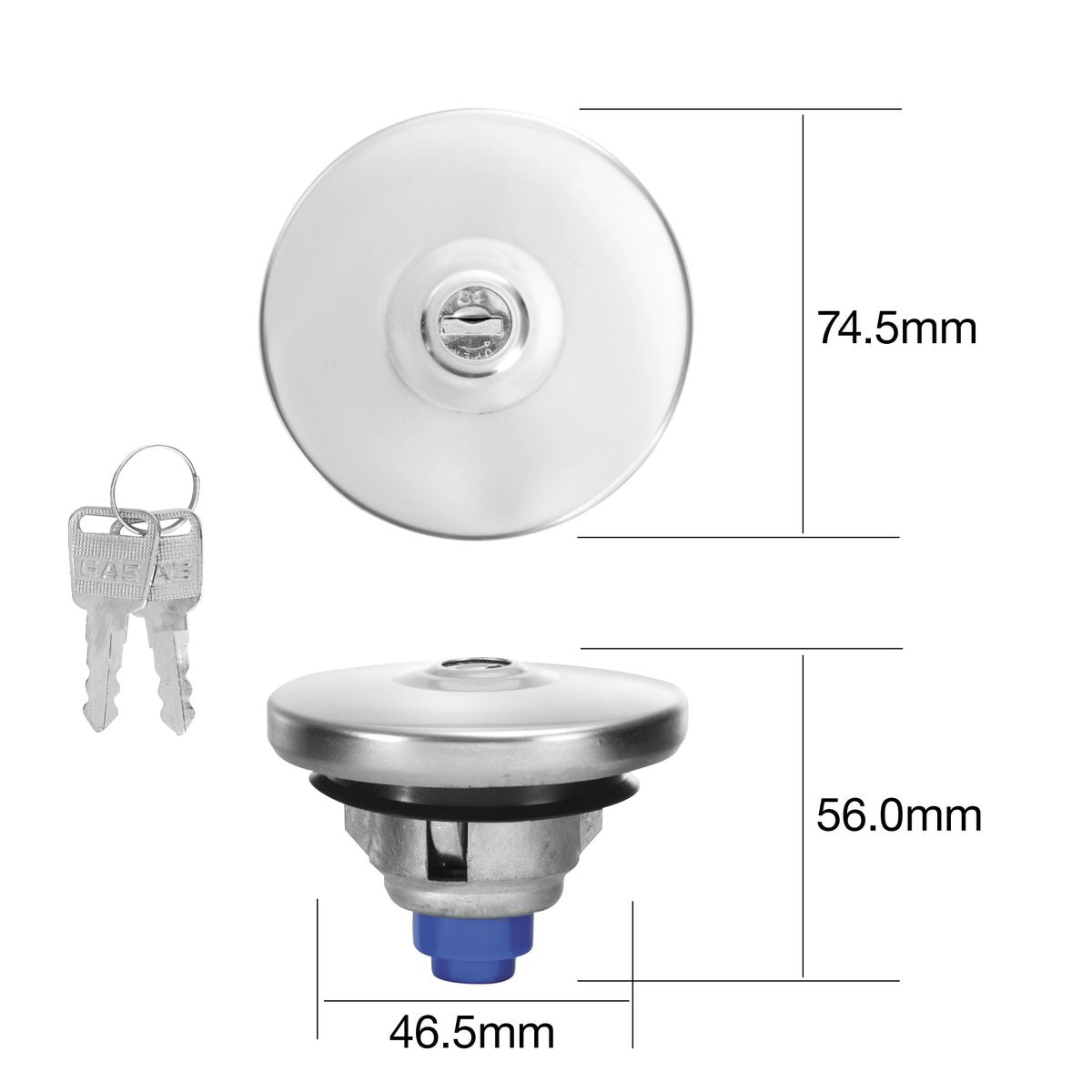 Tridon Locking Fuel Cap TFL217