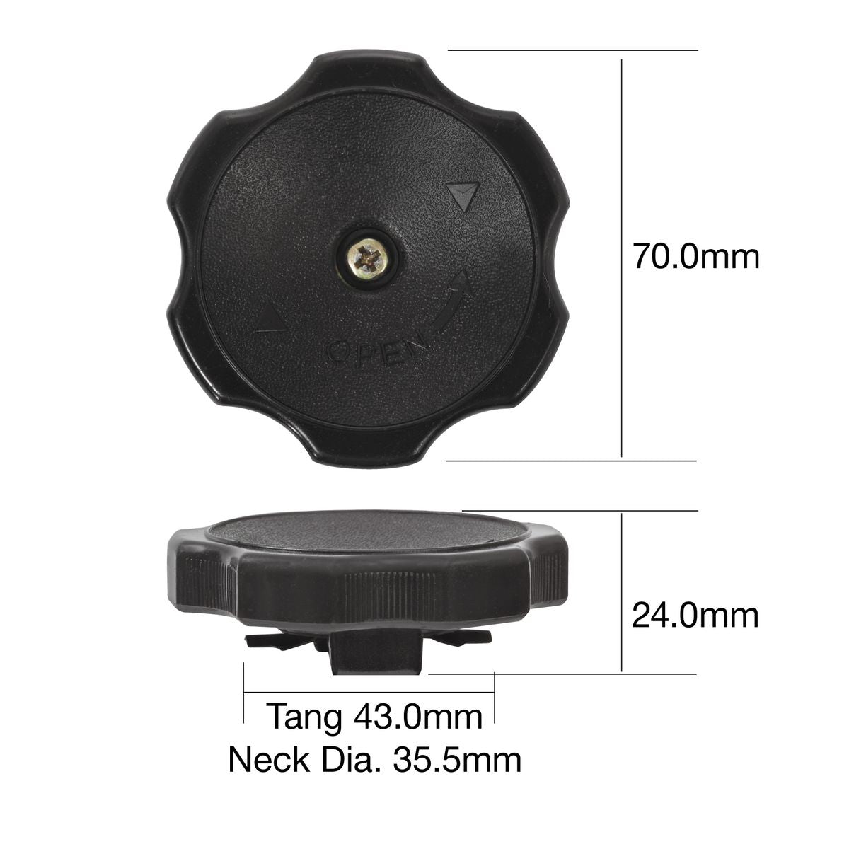 Tridon Oil Cap TOC509