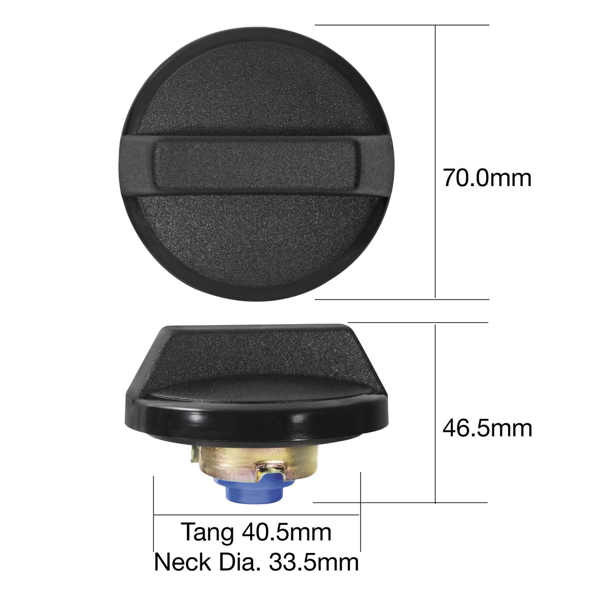 Tridon Fuel Cap (Non Locking) TFNL210