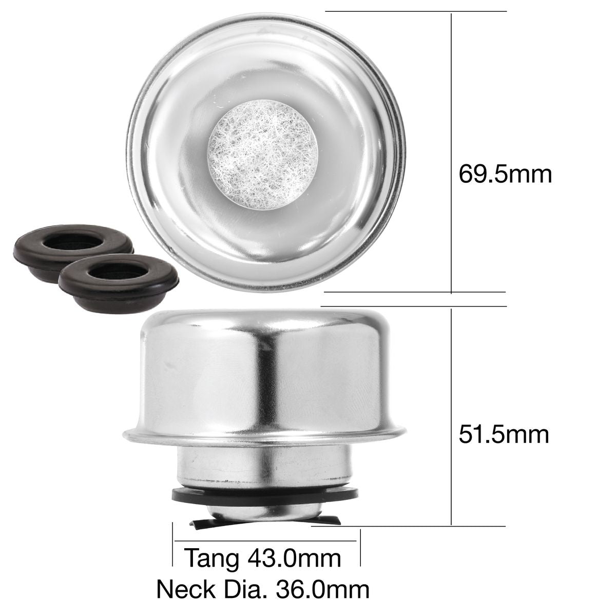 Tridon Oil Cap TOC540