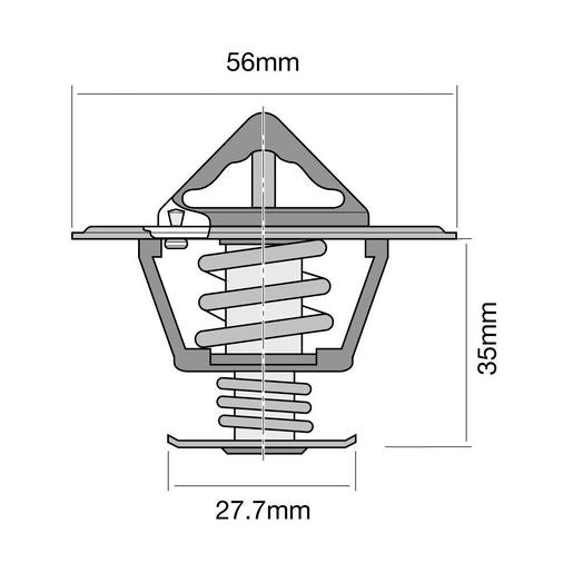 Tridon Thermostat Boxed (High Flow) TT296-180P