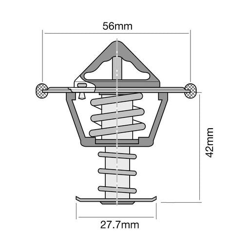 Tridon Thermostat Boxed (High Flow) TT299-170P