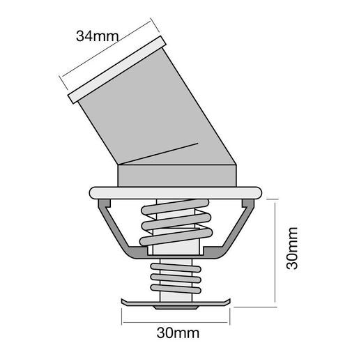 Tridon Thermostat Boxed TT353-180P