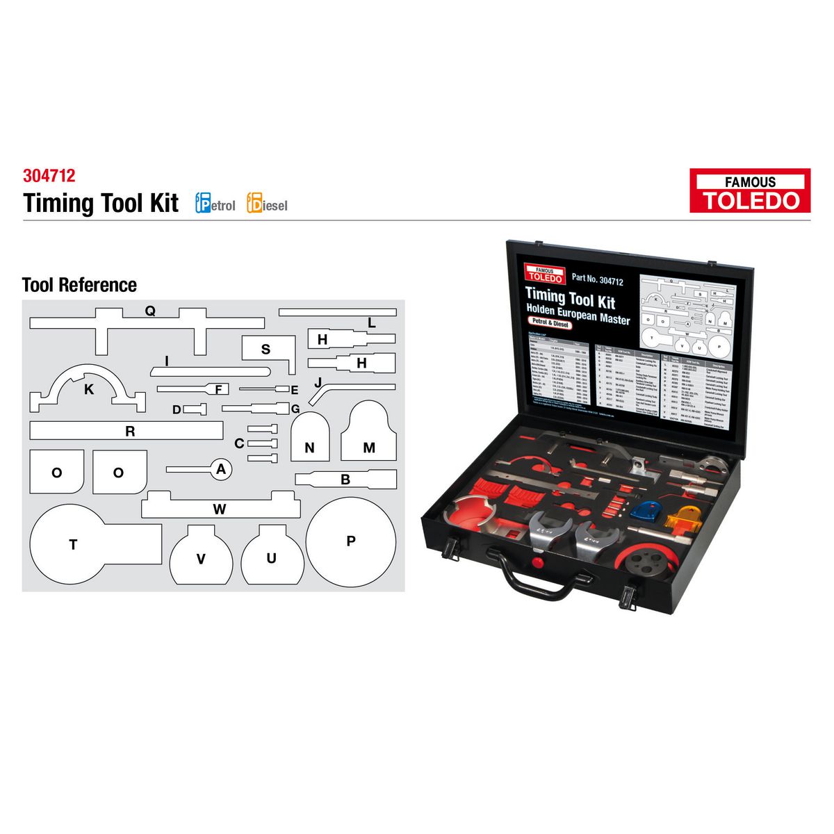 Toledo Timing Tool Kit 304712