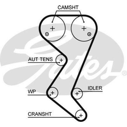 Gates Timing Belt T1573