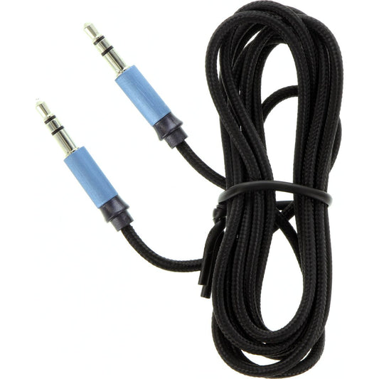 Aerpro 3.5mm to 3.5mm Stereo Lead Aluminium 1m Nylon ADM135A