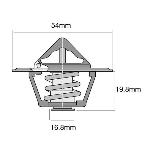 Tridon Thermostat Boxed (High Flow) TT2023-180P