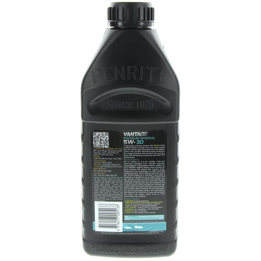 Penrite Vantage Premium Mineral 5W-30 Engine Oil 1L