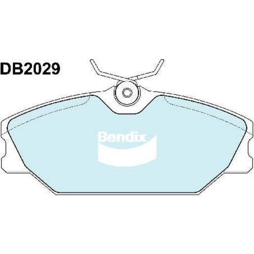 Bendix EURO Brake Pad Set Front DB2029 EURO+