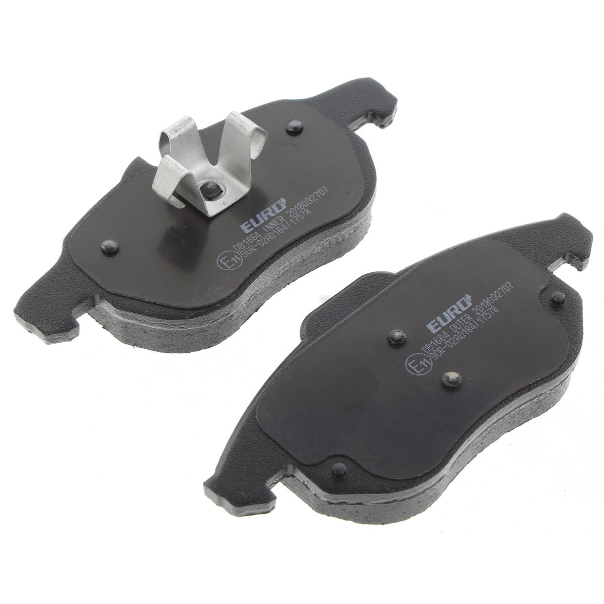 Bendix EURO Brake Pad Set Front DB1664 EURO+