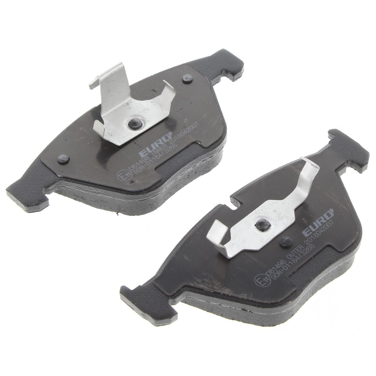Bendix EURO Brake Pad Set Front DB1498 EURO+