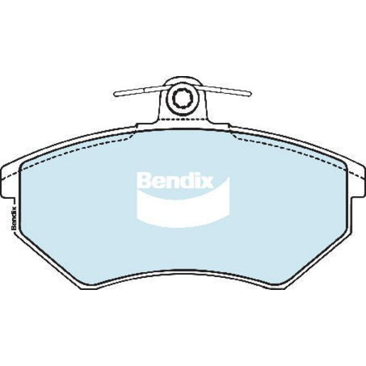 Bendix EURO Brake Pad Set Front DB1310 EURO+
