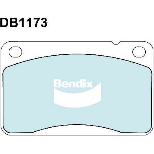 Bendix EURO Brake Pad Set Front DB1173 EURO+