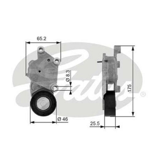Gates Automatic Belt Tensioner 38331