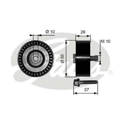 Gates Engine Idler Pulley 36300