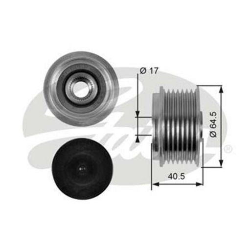 Gates Overrunning Alternator Pulley OAP7094