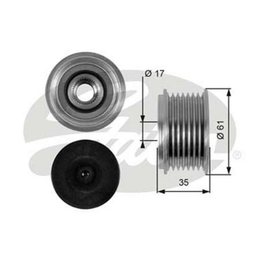 Gates Overrunning Alternator Pulley OAP7095