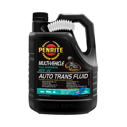 Penrite ATF LV Multi Vehicle Automatic Transmission Fluid 4L