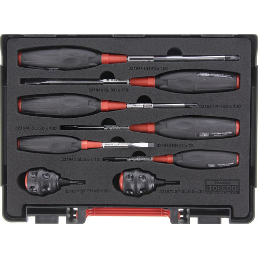 Toledo Screwdriver Set 8 Piece 321982