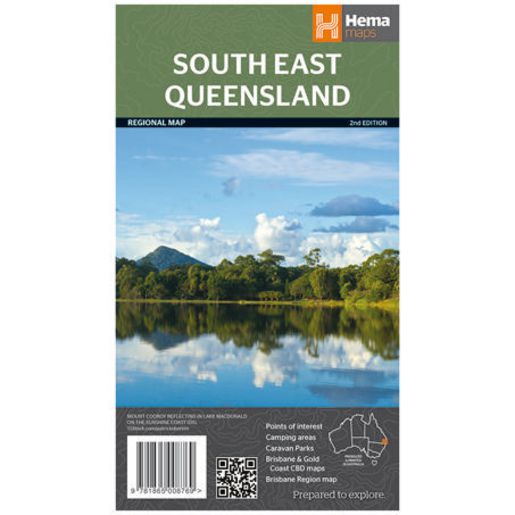 HEMA South East Queensland Map