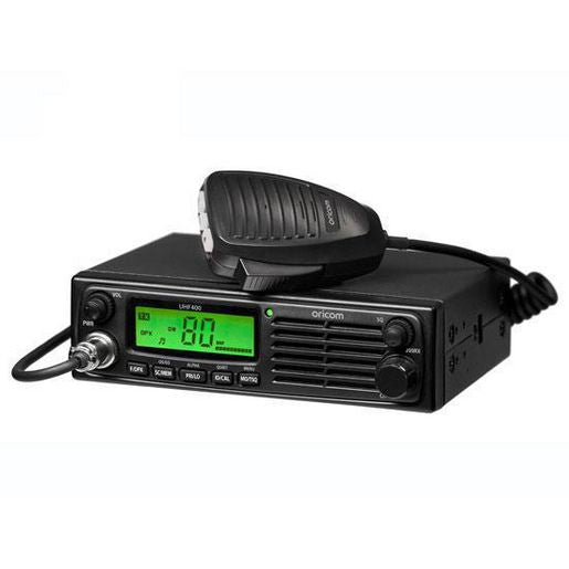 Oricom 5W Heavy Duty Mobile UHF CB Radio 80 Channel 12/24V UHF400R