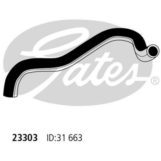 Gates Radiator Hose 23303