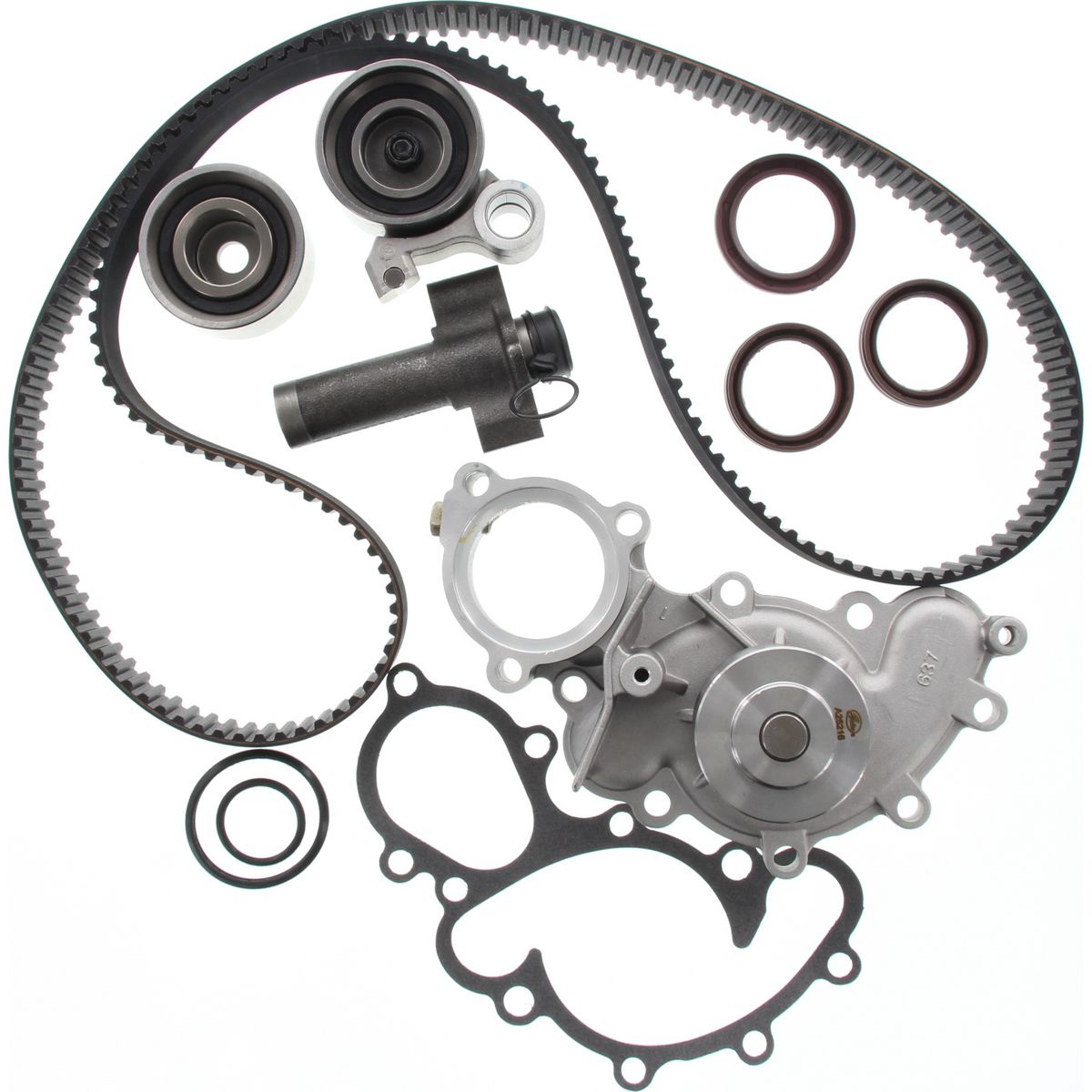 Gates Water Pump & Timing Belt Kit TCKHWP200