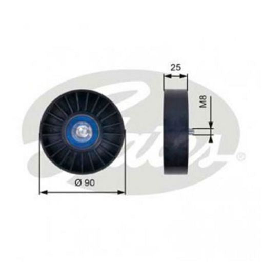 Gates Engine Idler Pulley 36033