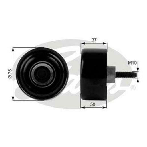 Gates Engine Idler Pulley 36186