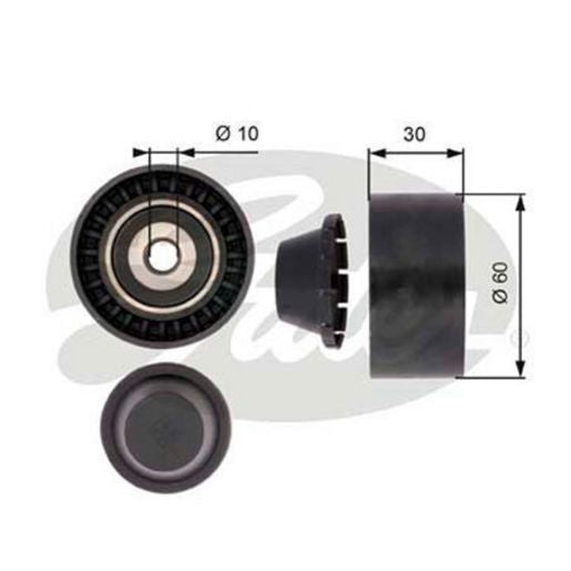 Gates Engine Idler Pulley 36380