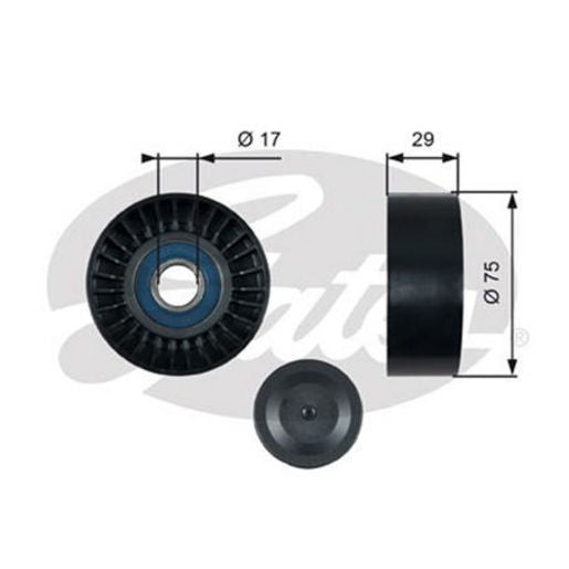 Gates Engine Idler Pulley 36462