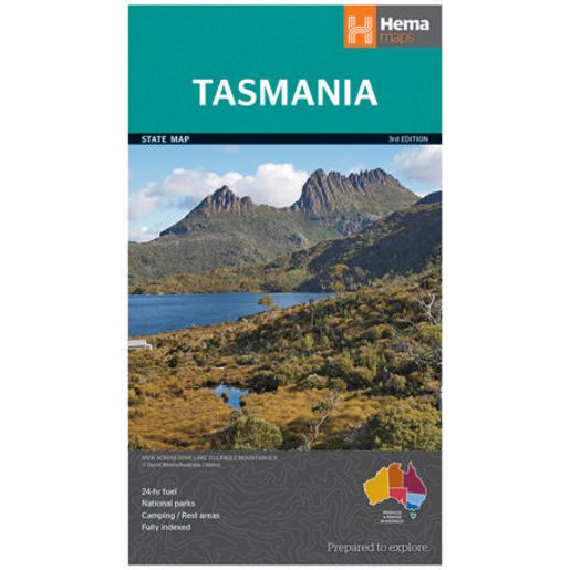 HEMA Tasmania State Map