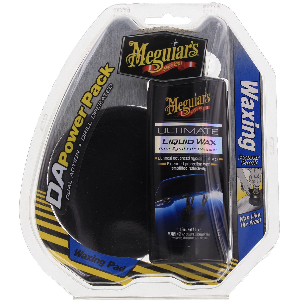 Meguiars Dual Action Ultimate Waxing Power Pack G3503INT