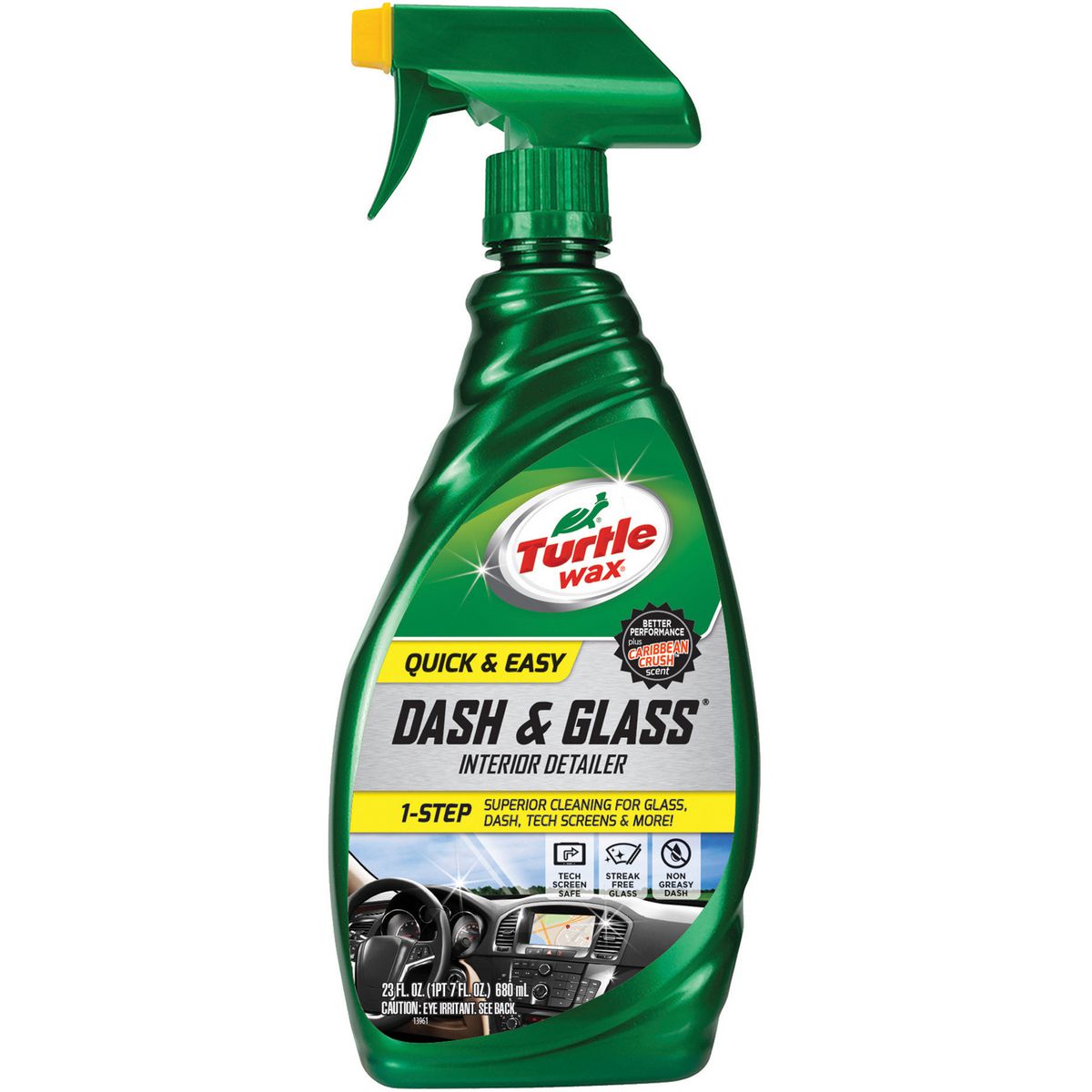 Turtle Wax Quick & Easy Dash/Glass Clean 680ml