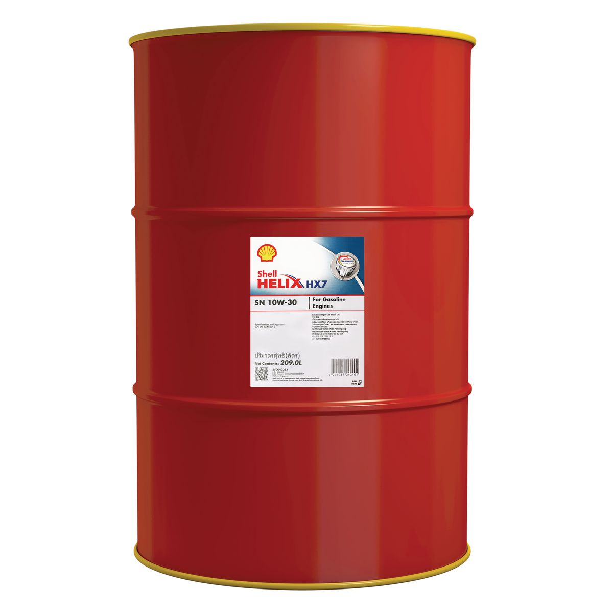Shell Helix HX7 Engine Oil 10W30 SN/GF-5 209L