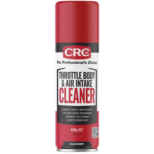 CRC Throttle Body & Air Intake Cleaner Aerosol Spray 400g