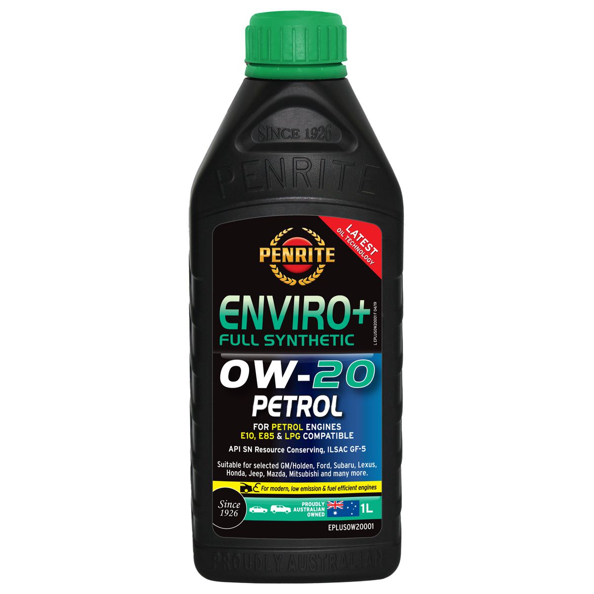 Penrite Enviro+ 0W-20 Engine Oil 1L