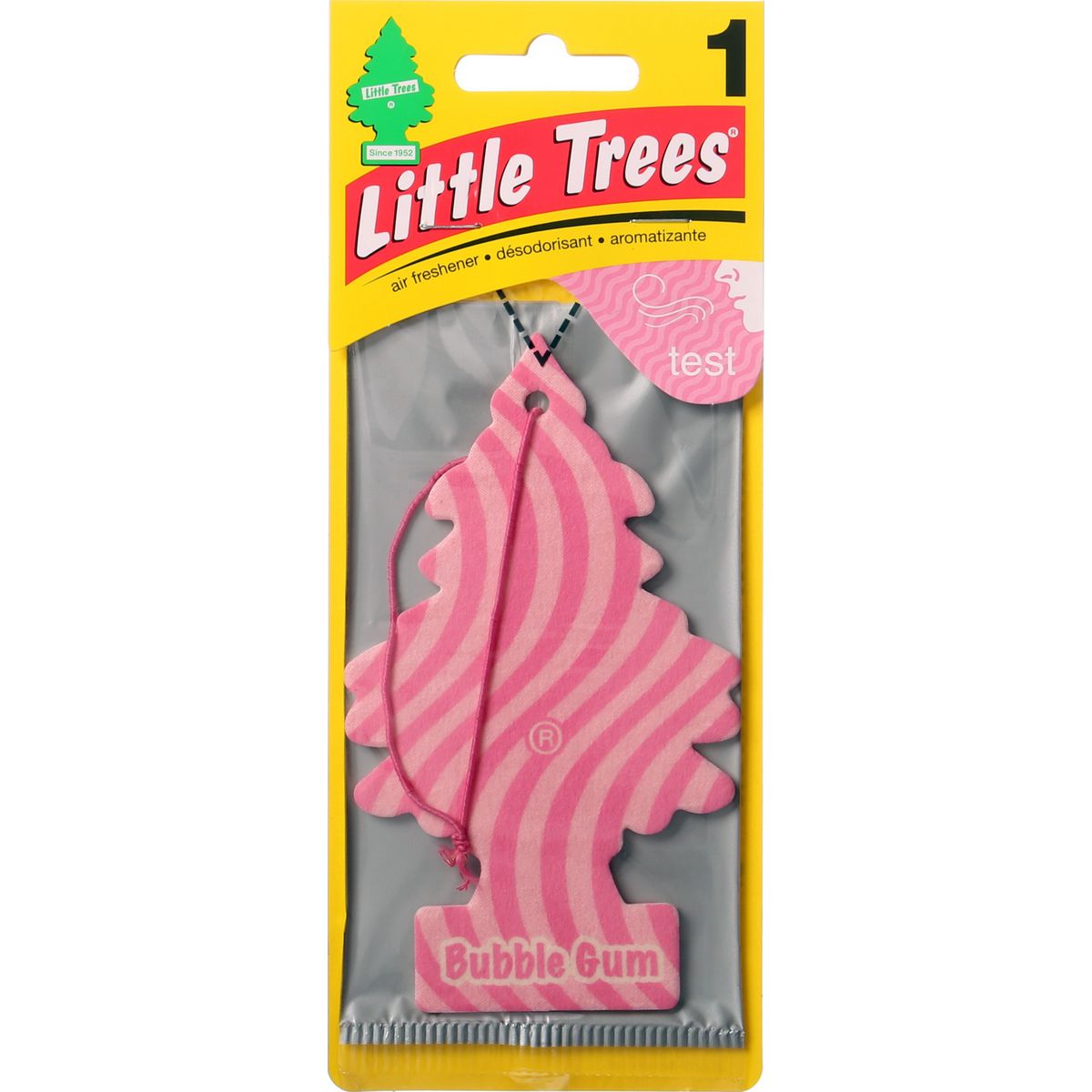 Little Trees Car Air Freshener Bubble Gum 1 Pack