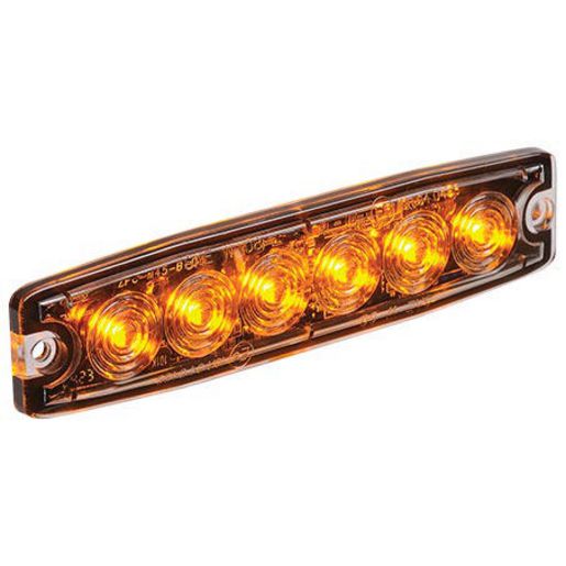 Narva LED Low Profile Warning Light Amber 12/24V