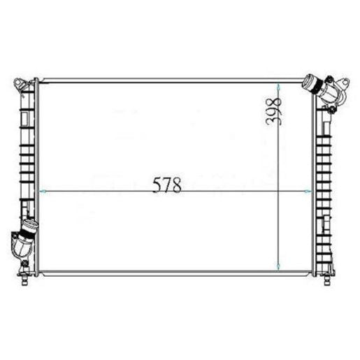 MAHLE Radiator Oe Quality CR984000S