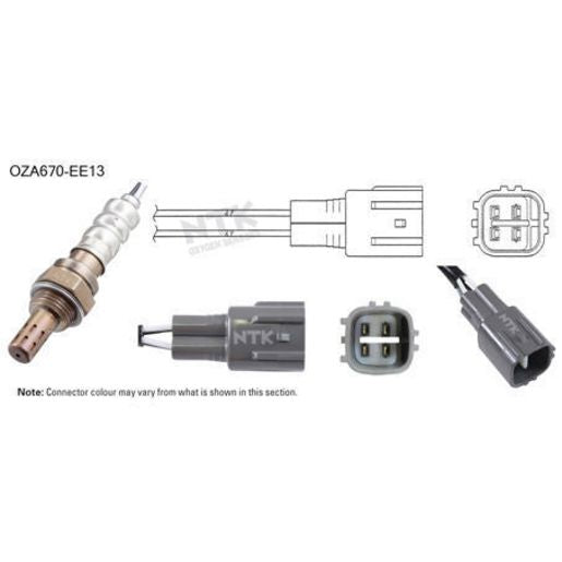 NTK Oxygen Lambda Sensor OZA670-EE13