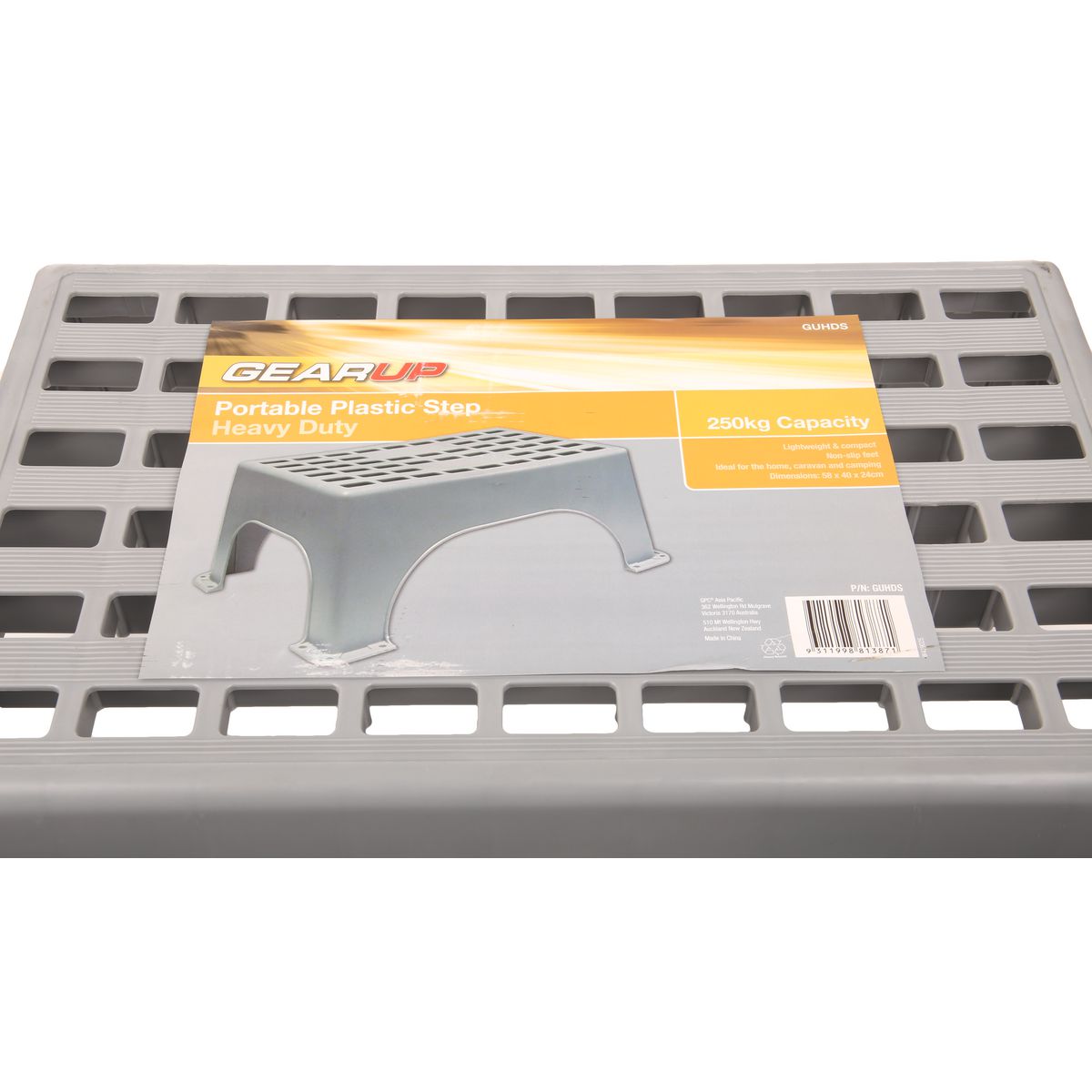 Gearup Heavy Duty Step Plastic 250kg GUHDS