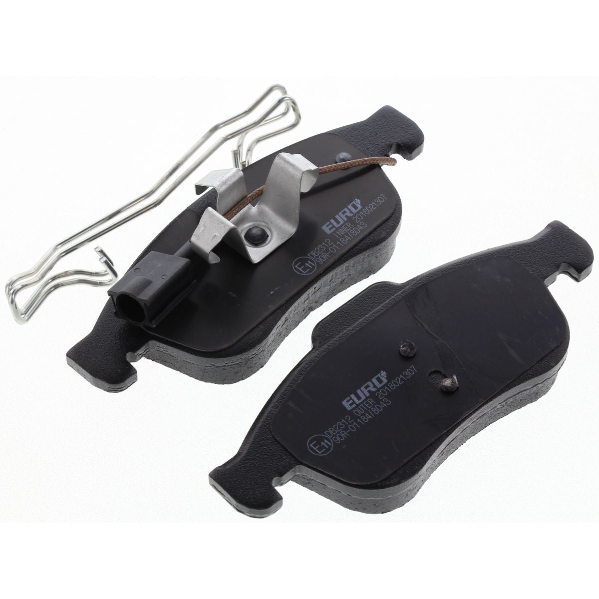 Bendix EURO Brake Pad Set Front DB2312 EURO+